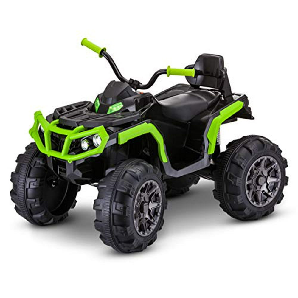 12Volt Beast ATV RideOn by Kid Trax, Green/Black