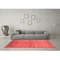 thumbnail image 3 of Ahgly Company Indoor Rectangle Oriental Red Industrial Area Rugs, 2' x 4', 3 of 4
