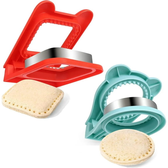 Rosliny Sandwich Cutter and Sealer Set Disposable 2 Count