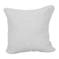 thumbnail image 3 of Blazing Needles Square Faux Fur Throw Pillows, 17", Grattan Rice 2 Count, 3 of 3