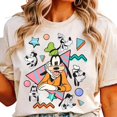 thumbnail image 1 of Disney T-Shirt Rétro Dingo - Style Années 90 Mickey and Friends - Magic Kingdom Trip Tee-S, 1 of 2