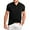 Black, variant on FLMEI Men's Stretch Golf Shirts Short Sleeve T-Shirt Summer Lapel Tees Slim Casual Tops for Mens S-4XL