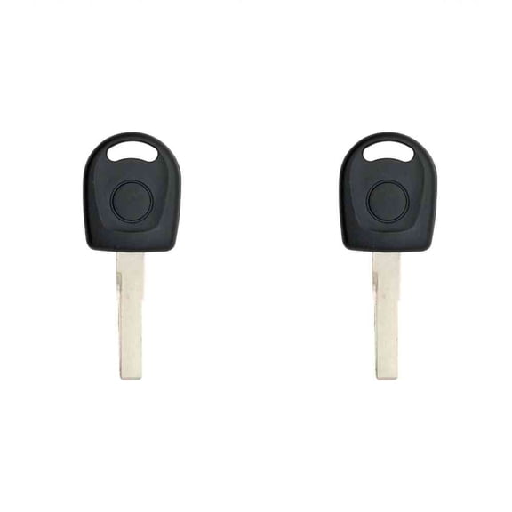 Replacement Transponder Ignition Car Key for Volkswagen Jetta 2001-2004 Part number HU66 HU66T6 Chip ID 48 Pack of 2