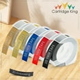 thumbnail image 1 of 5PK Dymo 3D Label Tape 9mm Embossing Tapes Candy Colors Printer Ribbon work for Dymo 12965 Labeler B90 Adhesive Sticker Printer 5 Label 11, 1 of 6