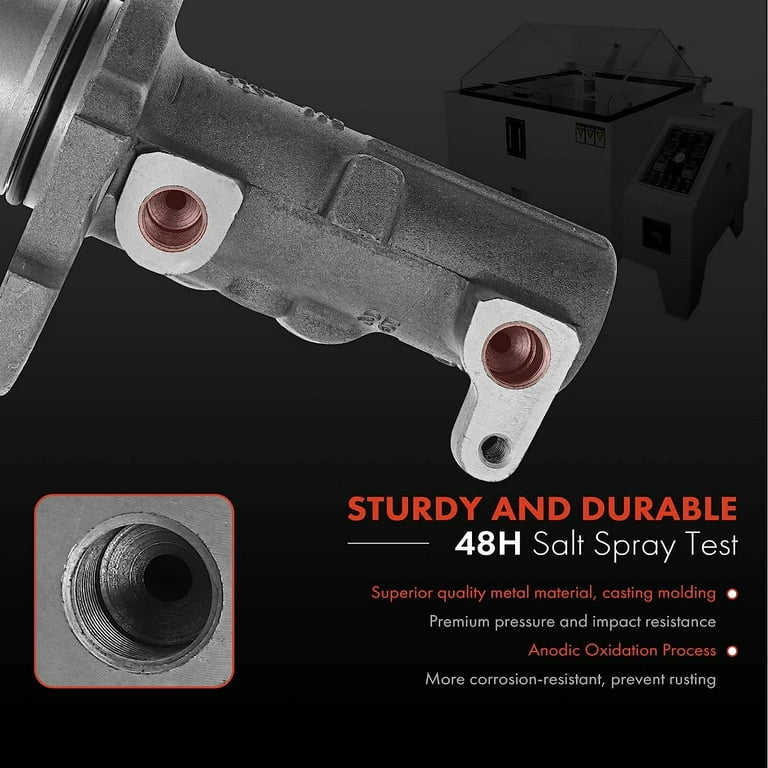 A-Premium Brake Master Cylinder With Reservoir & Sensor Compatible