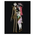thumbnail image 5 of Nightmare Before Christmas Girls' Jack and Sally Distressed Graphic Print Kids T-Shirt, 5 of 5