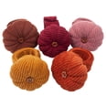 thumbnail image 2 of LCXmlly Coussin de Poignet en Velours Côtelé Doux Forme de Citrouille avec Bande Réglable, Support d'Aiguilles pour Couture Artisanale DIY, 2 of 8