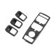 thumbnail image 1 of Botón de ventanilla de coche, fibra decorativa para puerta de elevación para Model X 2017-2019, pegatina para regulador ABS, 1 of 5