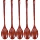 thumbnail image 1 of 5 cucharas de sopa de madera, cucharas para comer, cucharas para mezclar y remover, cucharas de mango largo, 1 of 7