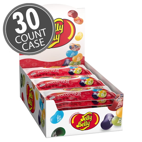 Jelly Belly Signature 10 Jelly Bean Collection - 1 oz Bags, 30-Count Case - Genuine, Official, Straight from the Source