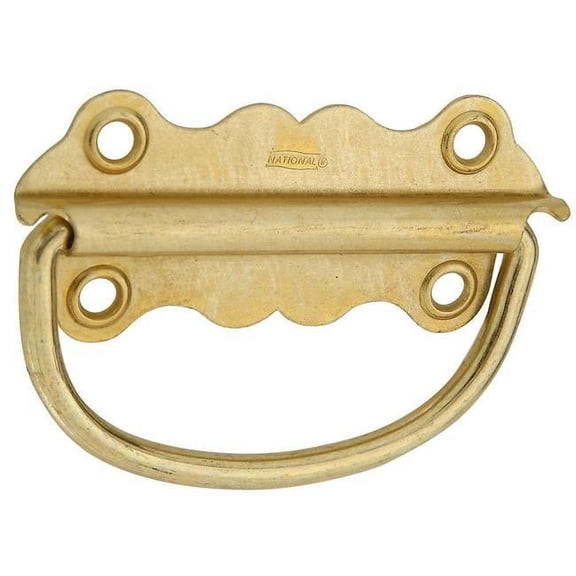 3.5 in. Chest Handle - Steel, Brass
