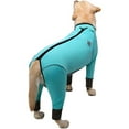 thumbnail image 3 of UOSIA Dog Jumpsuit - Waterproof Blue Zip Up Dog Clothes, Large Size, Full Belly Coverage, 3 of 6