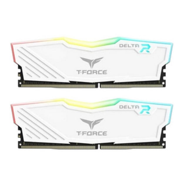 Kit de Memorias UDIMM Teamgroup T Force DELTA RGB, DDR4, PC4-25600 TeamGroup TF4D416G3200HC16FDC01