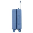 thumbnail image 2 of French Connection 22in Expandable Rolling Carry-on with Cup Holder, Stormy Blue, 2 of 9