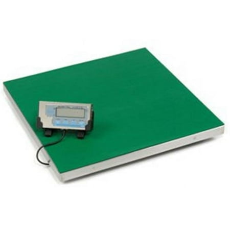 Low Profile Digital Floor Scale 22 x 22 in. - 500 x 0.2 lbs