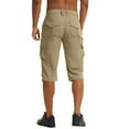 thumbnail image 7 of Cargo Shorts For Men Qiggri Men's Outdoor Casual Pants Multi Bag Work Pants Shorts Solid Color Shorts, 7 of 7