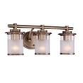 thumbnail image 2 of Essense 3 - Light Old Satin Brass Brass Contemporary Wall Sconce, 2 of 2