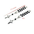 thumbnail image 5 of YIEMEEN Catholic Black Glass Beads for Cross Rosary Bracelet Religious Jesus Jewelry All-match for Church Prayer Gathering, 5 of 7