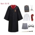 thumbnail image 1 of Disfraz de Hermione Granger para mujer, uniforme escolar, capa, disfraz de Halloween, 1 of 2