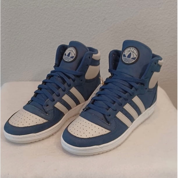 New Adi-das Originals Top Ten Hi Shoes~Collegiate Navy/Grey~FZ6023~Men's Size 9.5