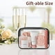 thumbnail image 5 of Bolsa de maquillaje TISRATOK transparente, 12 unidades, organizadora de viajes para mujer, 5 of 6