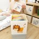 thumbnail image 5 of Caja de almacenamiento organizadora cuadrada para niños, contenedores de juguetes, ropa para niños, contenedor de zapatos, artículos diversos de animales de dibujos animados, 5 of 5