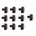 thumbnail image 4 of 10 x DC 0.5A 50V 3 Position 2P2T DPDT Panel Mount Slide Switch SS23D32, 4 of 4