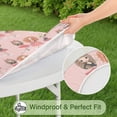 thumbnail image 5 of Doll Princess Pattern Round Fitted Tablecloth with Elastic Edge,Dining Table Cover Waterproof,Outdoor Round Tablecloth for Camping,Dining,Indoor and Outdoor, 5 of 7