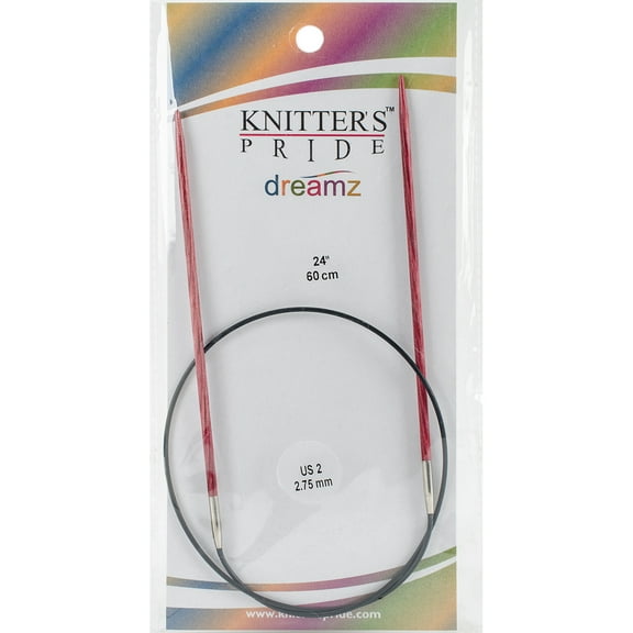 KnitPro-Dreamz Fixed Circular Needles 24"-Size 2/2.75mm