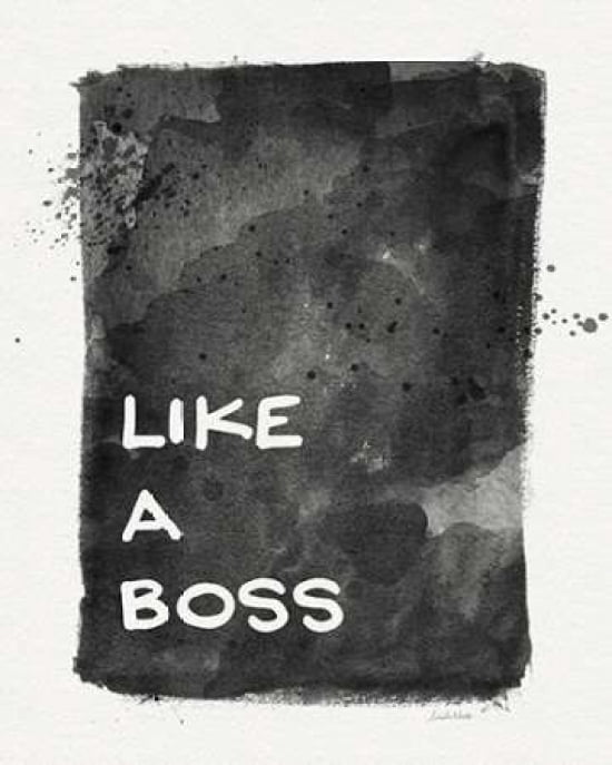 Like A Boss Canvas