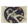 thumbnail image 6 of Yayeee Tapestry Wall Hanging for Bedroom 60" x 40" Living Room Home Wall Art Decor, Astronaut Floating, 6 of 7