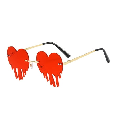 Only Moment Glasses Beach Accessories Alloy Polarized UV400 Protection Lens Big Frame Fashion Glasses Trendy Stylish Shade Red One Size