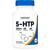 Nutricost 5-HTP 200mg Supplement, 60 Capsules (5-Hydroxytryptophan)