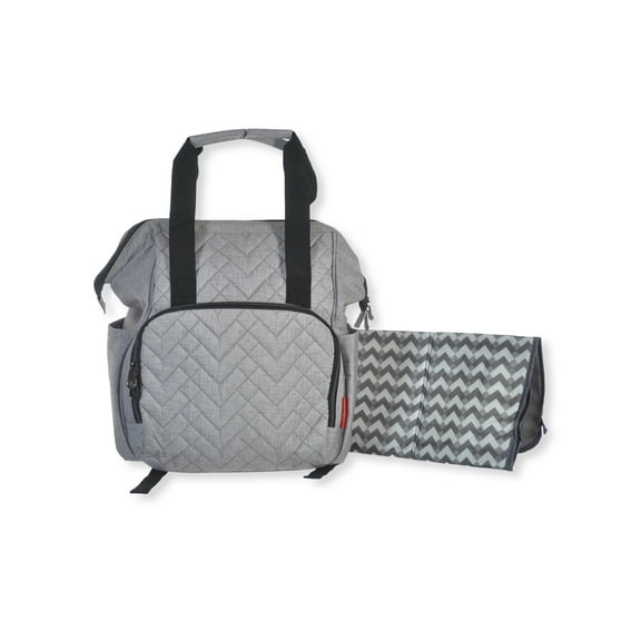 Fisher-Price Baby Emerson Backpack Diaper Bag Color: gray Size: one size