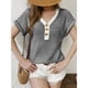 thumbnail image 5 of Blusa con Botones de Corta para Mujer, Color Negro, Talla M, 5 of 7