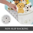 Kdxio Cute Dog In Bathtub,16" x 24", NonSlip Front Door Mats,Outdoor