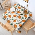 thumbnail image 2 of Colorful Footballs and Stars Pattern Square Tablecloth,Waterproof Square Table Cover,Wipeable Spillproof Washable Table Cover for Home Kitchen Party Decor 42"X42"(107x107cm), 2 of 6