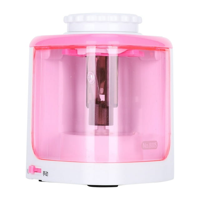 Portable Compact And Small Heavy-Duty Electric Pencil Sharpener, Manual Pencil Sharpeners, Large-Capacity Storage For Student Classroom