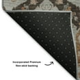 thumbnail image 5 of Addison Rugs Mayfield Premium Machine Washable Transitional Panels Paprika Rectangle Rug, 10' x 14', 5 of 7
