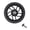 black, variant on Sagargo 65mm Wide for Easy Wheels with Ti-Alloy Screws for Brompton for Neo Folding Bike Black