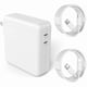 thumbnail image 1 of wonima11 Mac Book Pro Charger 138W USB C Charger Compatible with MacBook Pro 16, 15, 14, 13 Inch, MacBook Air 13 Inch, iPad Pro and More USB C Devices, Include 2 Cables, 1 of 1