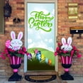 thumbnail image 4 of LPSSTORE Rideau de Porte Œuf de Résurrection de Pâques Dessin Animé Chambre Porte Mignon Lapin Décoratif Couverture de Porte Œuf de Pâques Coloré Couverture de Porte Œuf de Pâques, 4 of 4