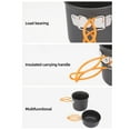 thumbnail image 3 of Camping Cookware Kit, Easy To Clean Picnic Stove Non Slip  for 1-2 People, 3 of 7