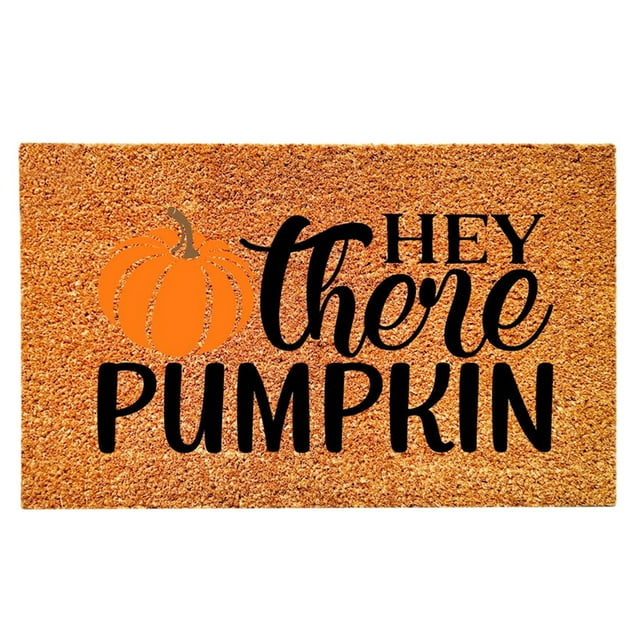 TIELUTT Pumpkin Doormat Pumpkin Funny Door Mat Fall Welcome Mat Fall Rug Throw Blanket Modern Soft Throw Blankets for Couches Comfiest Blanket Throw Blankets Pack Blanket Tan