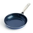 thumbnail image 1 of Sartén antiadherente Blue Diamond de 20 cm, cerámica libre de PFAS y PTFE con infusión de diamante, apta para lavavajillas y horno, mango que se mantiene frío, resistente y no tóxica, apta para utensi, 1 of 5