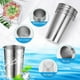 thumbnail image 4 of Taza de acero inoxidable de 350 ml para bebidas, ideal para camping, fiestas, café y cerveza., 4 of 9
