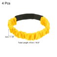 thumbnail image 2 of Unique Bargains Bande Élastique de Course à 3 Pattes pour Relais de Carnaval Extérieur, Jaune, Lot de 4, 2 of 5