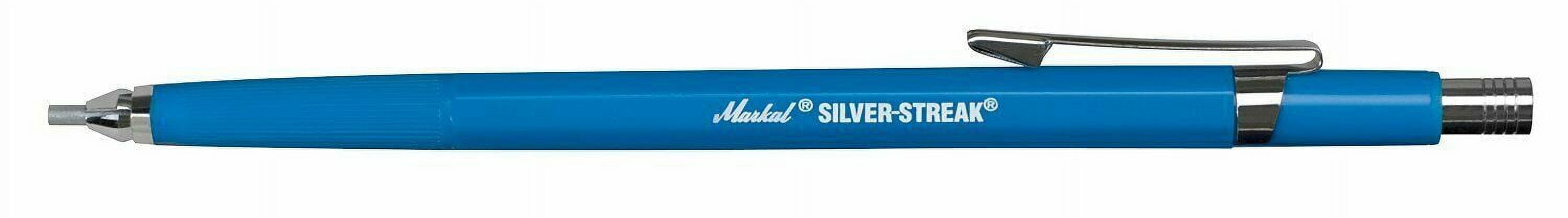 Markal 96107 Silver-Streak WELDING Metal Marker (96006) w/ 6 lead refills (96007) COMBO-PACK