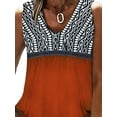 thumbnail image 3 of Gvmfive Women Tank Tops Bohemain Summer Sleeveless Tunic Shirt, 3 of 7