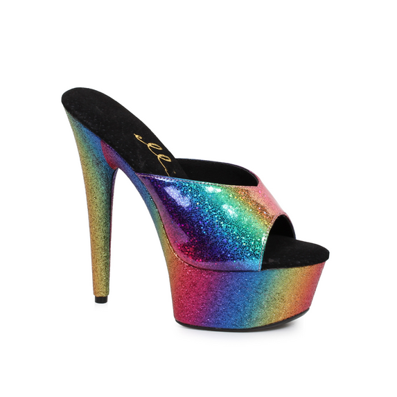 6" Mule With Rainbow Platform
